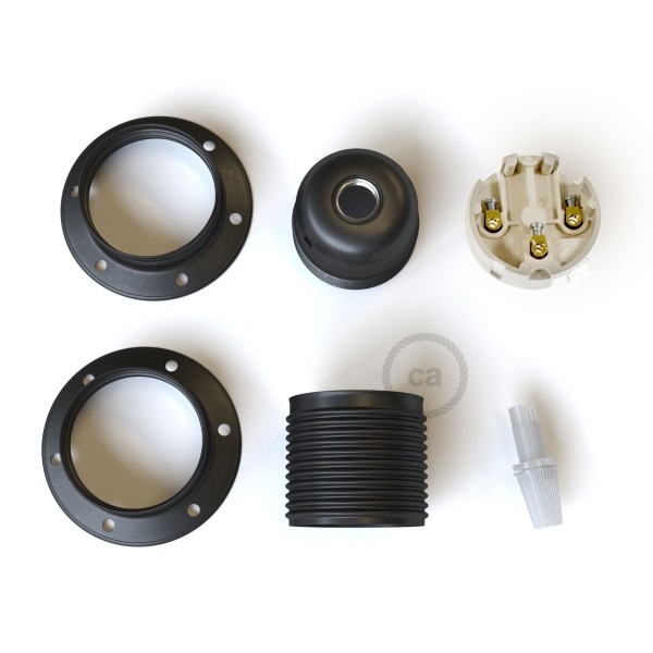 "Color Line" Metal Double Ferrule light bulb sockets - E26