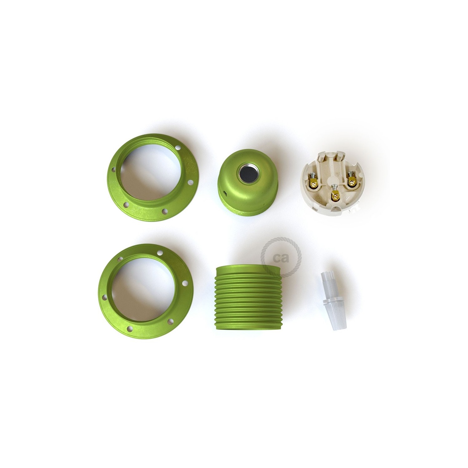 "Color Line" Metal Double Ferrule light bulb sockets - E26