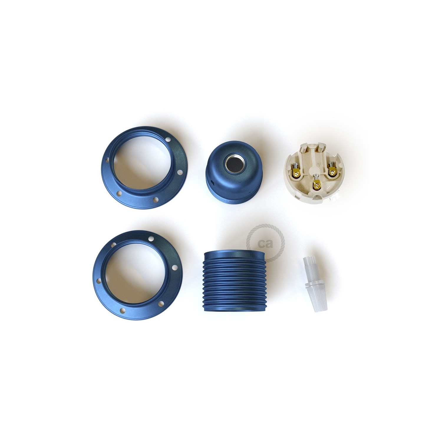 "Color Line" Metal Double Ferrule light bulb sockets - E26