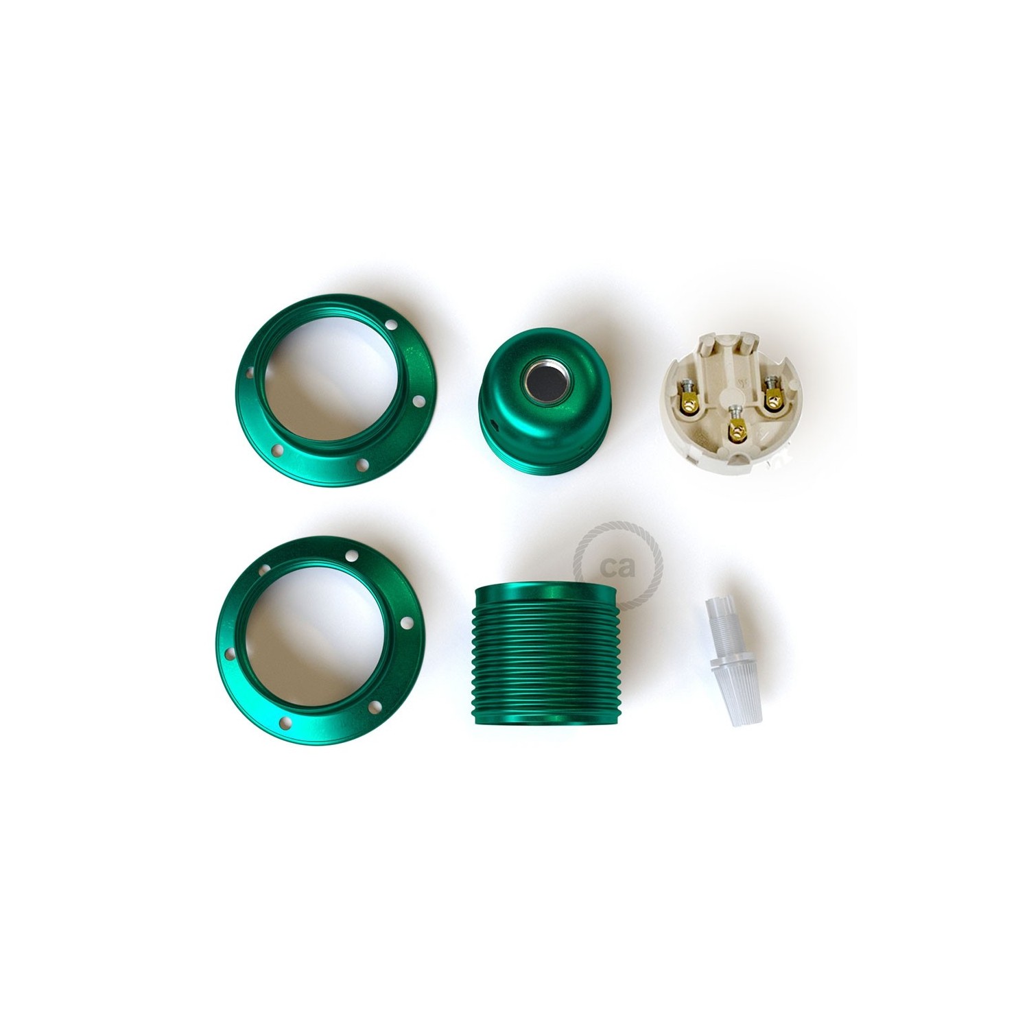 "Color Line" Metal Double Ferrule light bulb sockets - E26