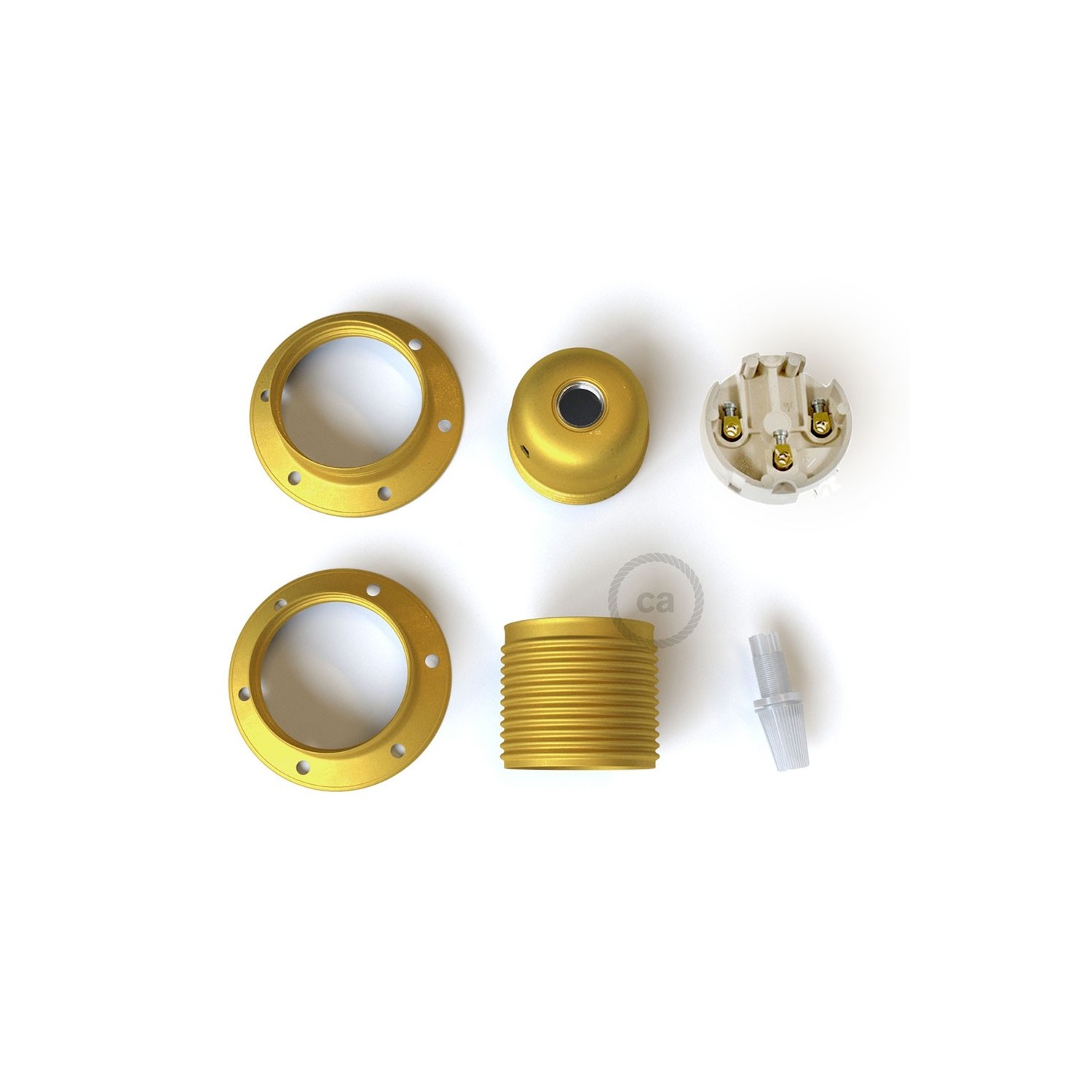 "Color Line" Metal Double Ferrule light bulb sockets - E26