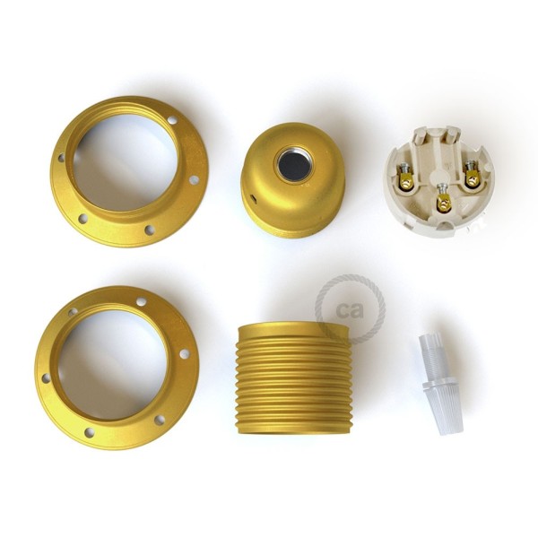"Color Line" Metal Double Ferrule light bulb sockets - E26