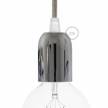 Rounded Top metal light bulb socket kits - E26