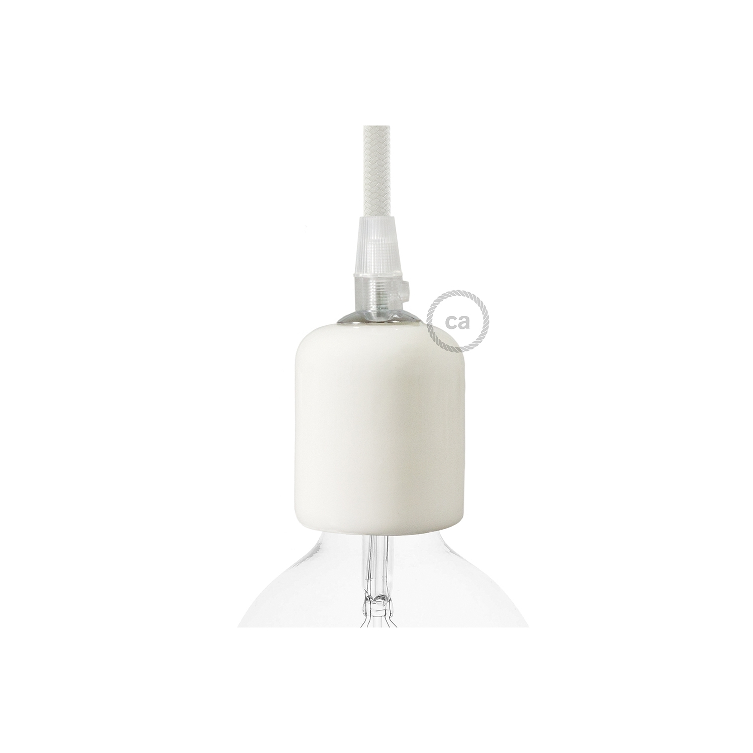 Handmade Ceramic light bulb socket kits - E26