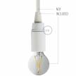 Smooth Sided - phenolic bakelite E12 light bulb socket