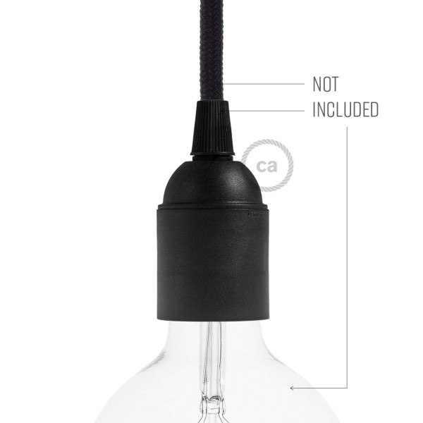 Smooth Sided Thermoplastic light bulb socket - E26