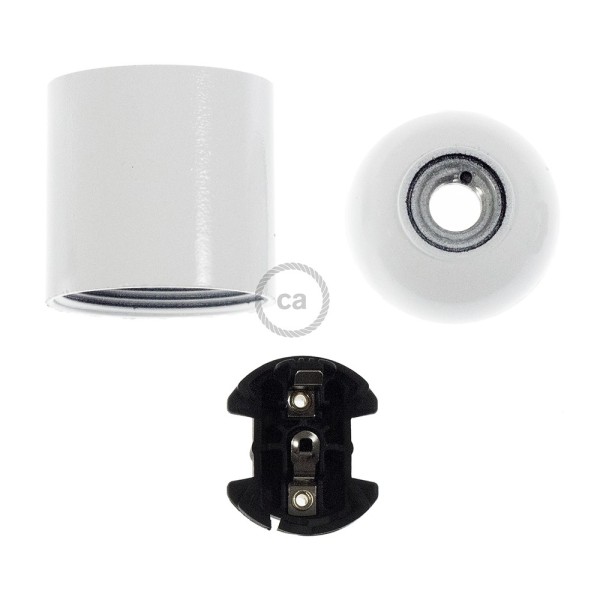 Smooth Sided Bakelite Phenolic light bulb socket - E26