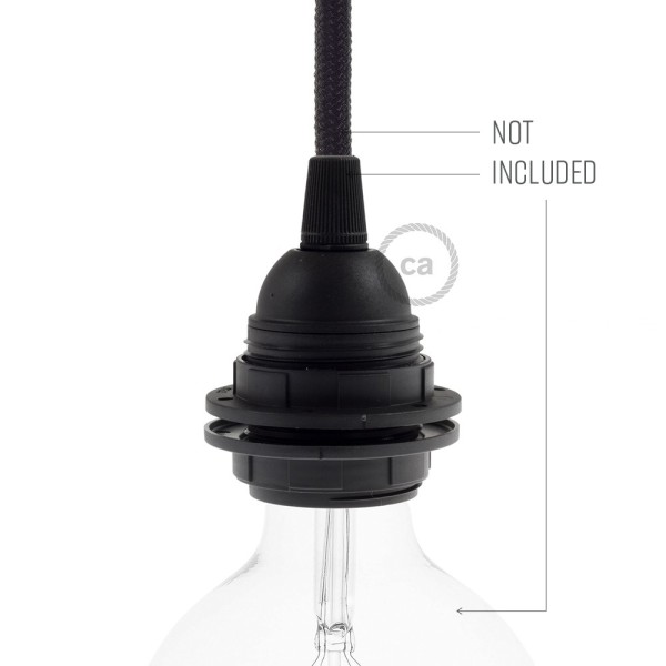 Double Ferrule Thermoplastic light bulb socket - E26