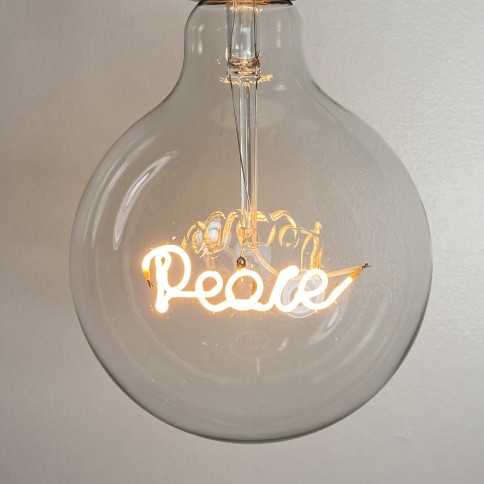 PEACE Light Bulb