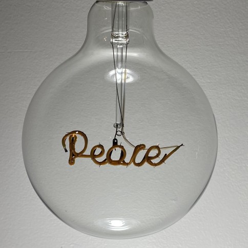 PEACE Light Bulb