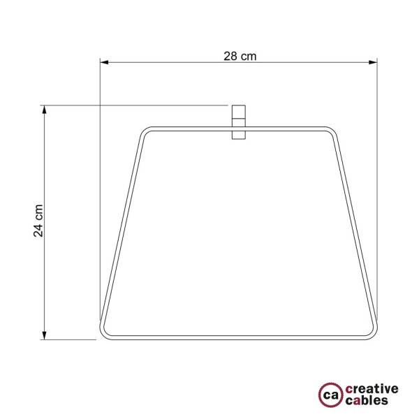 Metal Duedì Base Pendant Shade | Modern Look | E26 Socket