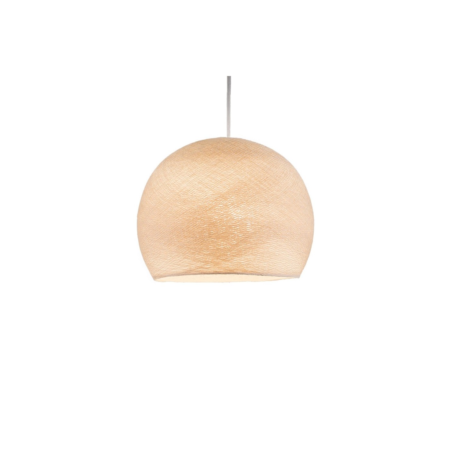 The Foldi Shade | Small Dome Pendant Lampshade | Modern Elegance