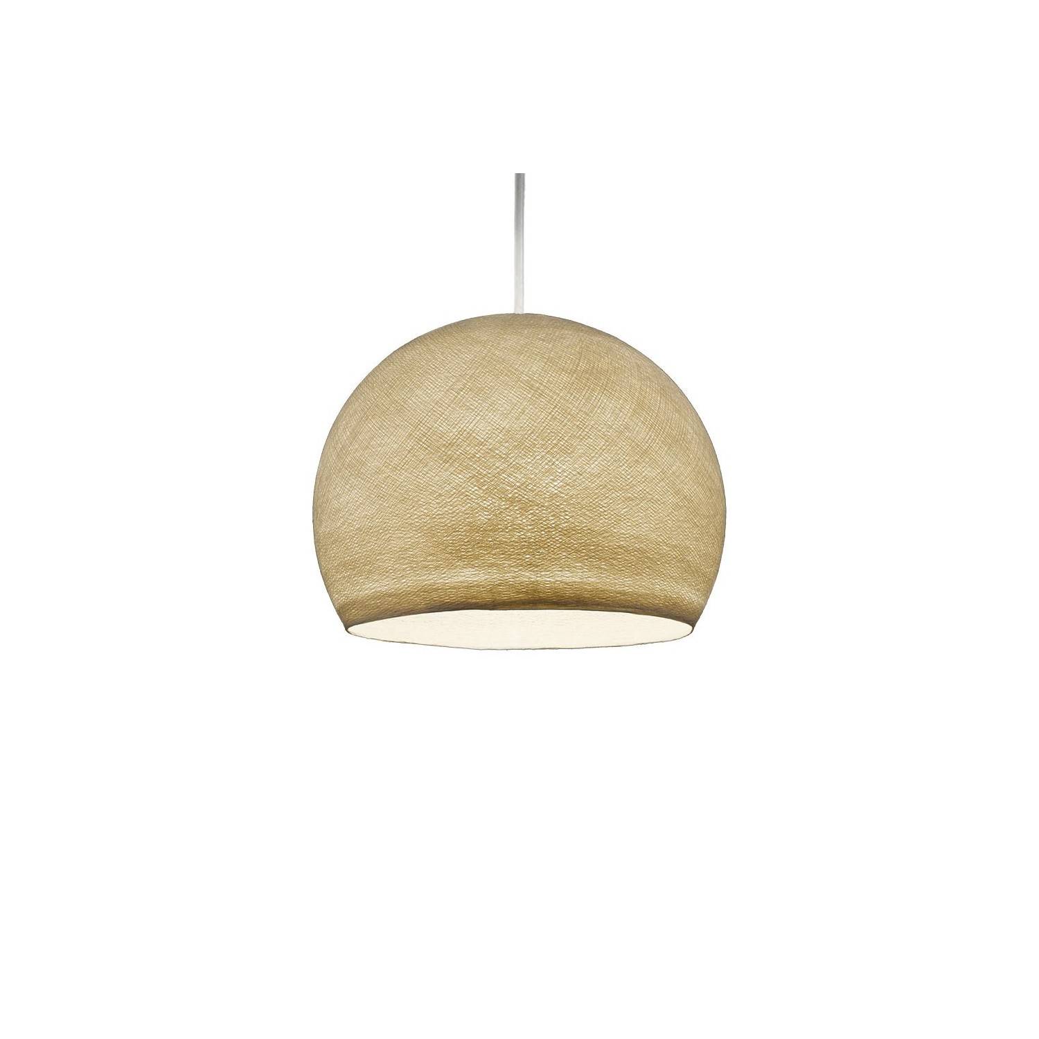 The Foldi Shade | Small Dome Pendant Lampshade | Modern Elegance