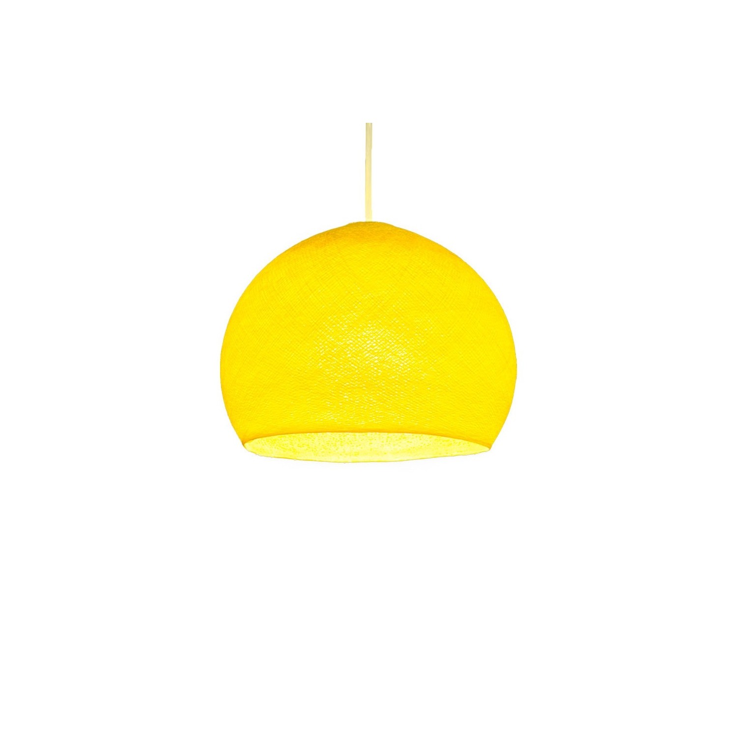 The Foldi Shade | Small Dome Pendant Lampshade | Modern Elegance