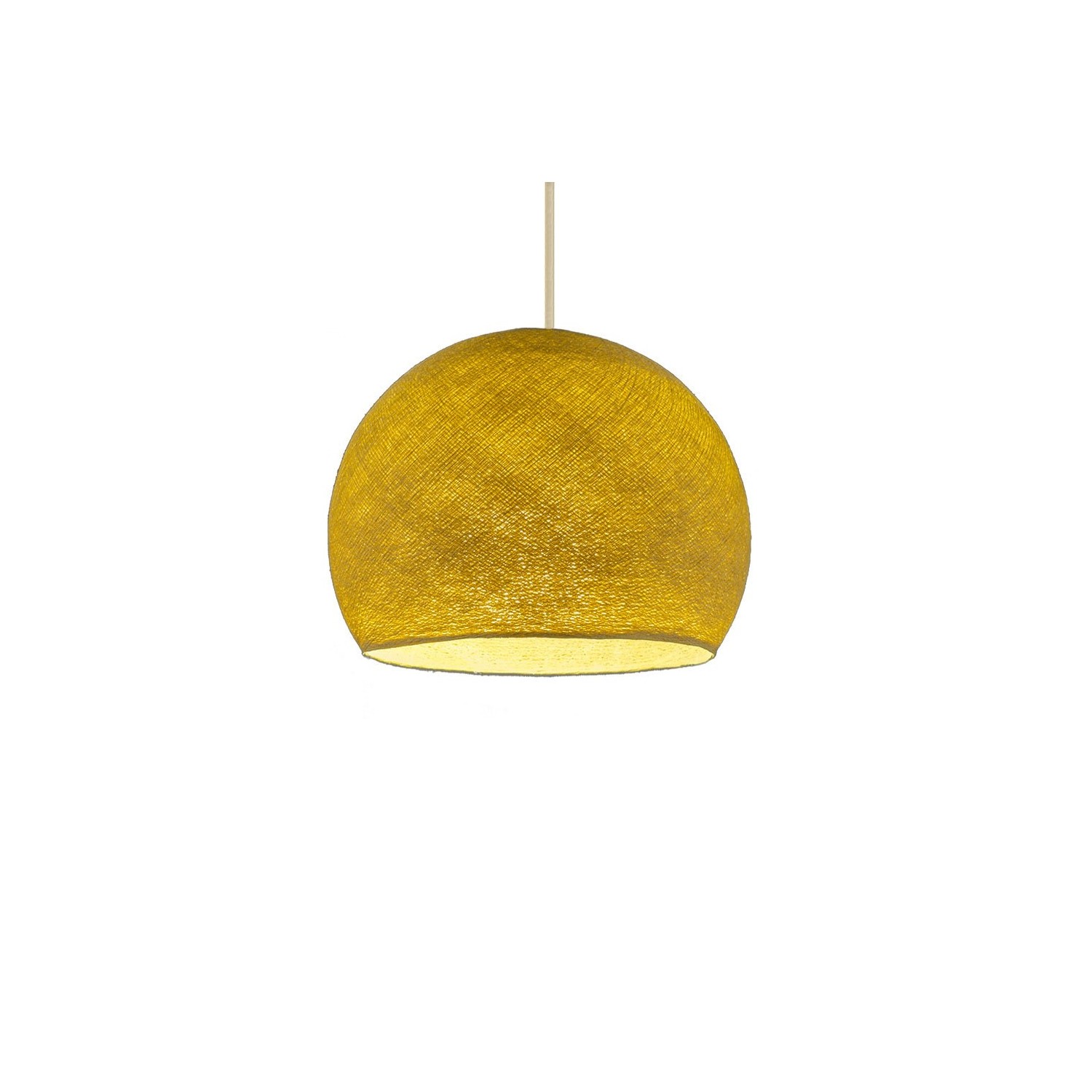 The Foldi Shade | Small Dome Pendant Lampshade | Modern Elegance
