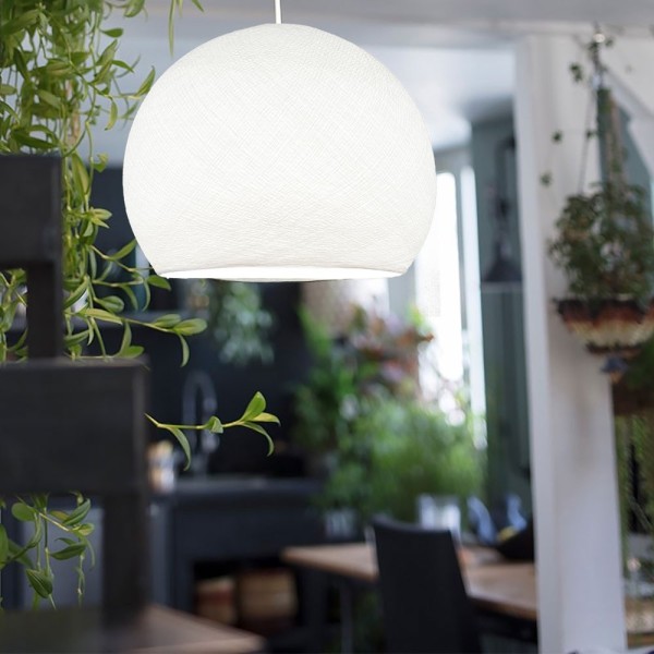 The Foldi Shade | Small Dome Pendant Lampshade | Modern Elegance