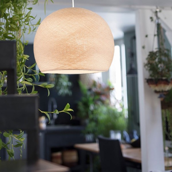 The Foldi Shade | Small Dome Pendant Lampshade | Modern Elegance