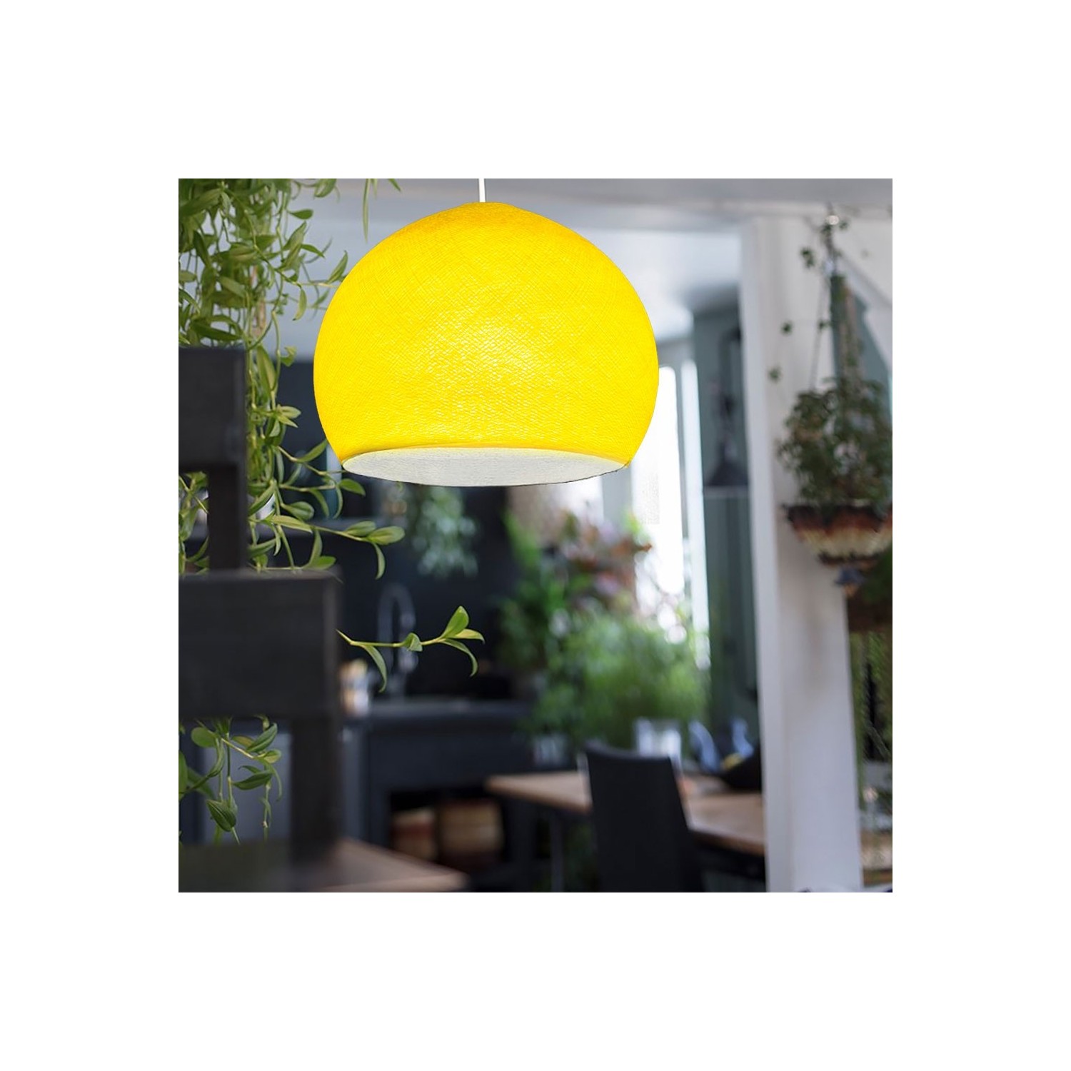 The Foldi Shade | Small Dome Pendant Lampshade | Modern Elegance