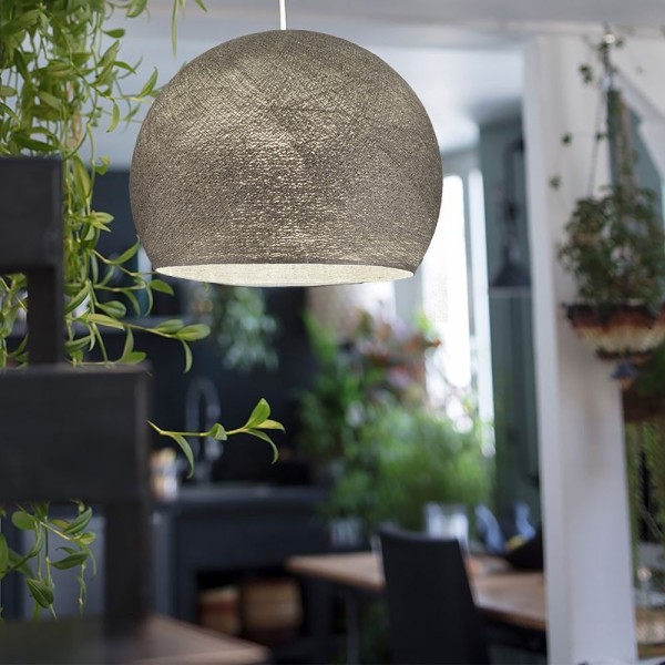 The Foldi Shade | Small Dome Pendant Lampshade | Modern Elegance