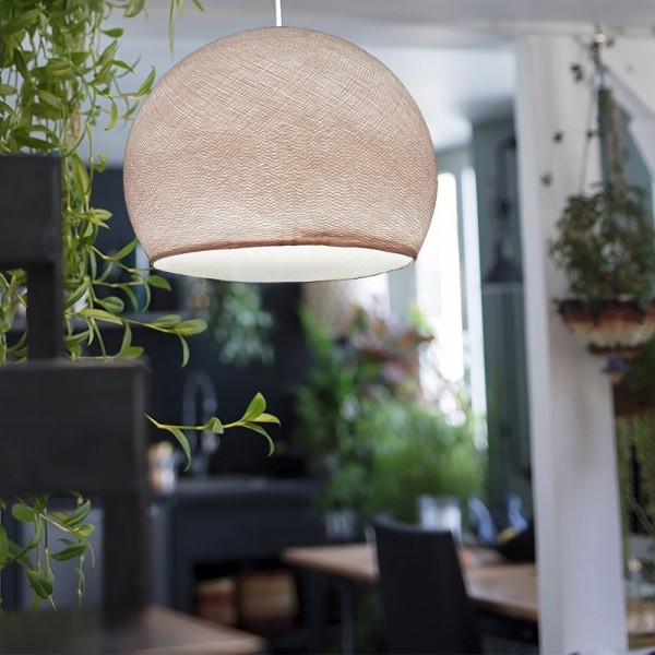 The Foldi Shade | Small Dome Pendant Lampshade | Modern Elegance