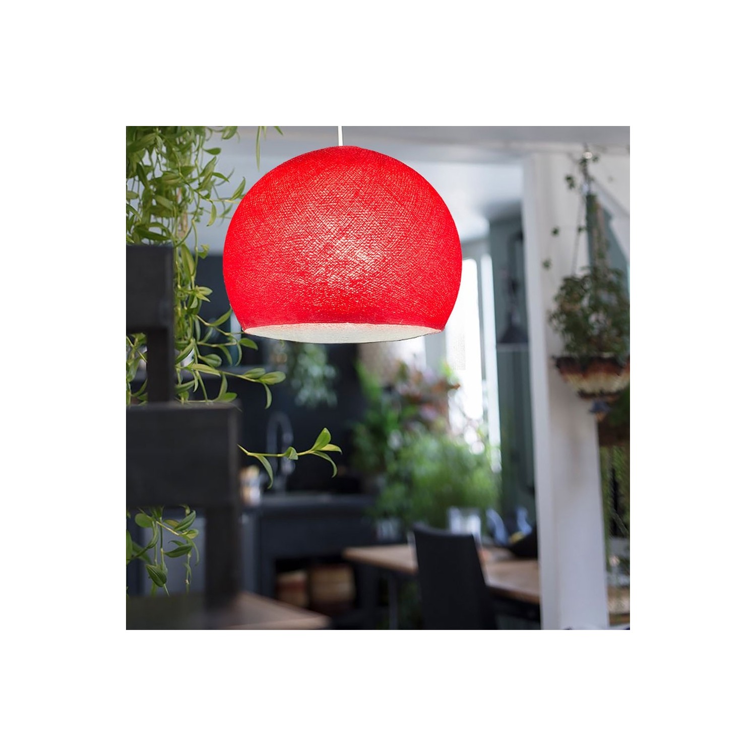 The Foldi Shade | Small Dome Pendant Lampshade | Modern Elegance