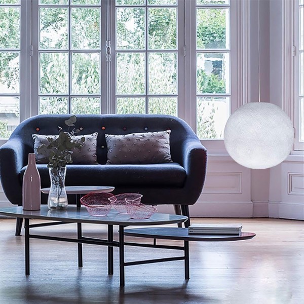 The Foldi Shade | Small Round Pendant Lampshade | Artisan Craft