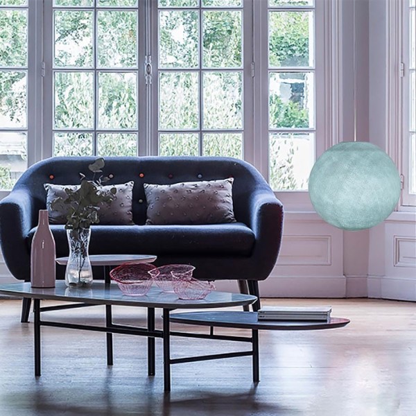 The Foldi Shade | Small Round Pendant Lampshade | Artisan Craft