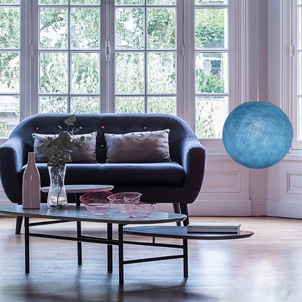 The Foldi Shade | Small Round Pendant Lampshade | Artisan Craft