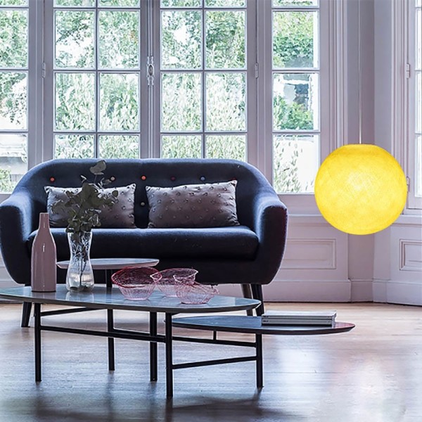 The Foldi Shade | Small Round Pendant Lampshade | Artisan Craft