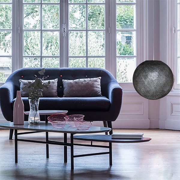 The Foldi Shade | Small Round Pendant Lampshade | Artisan Craft