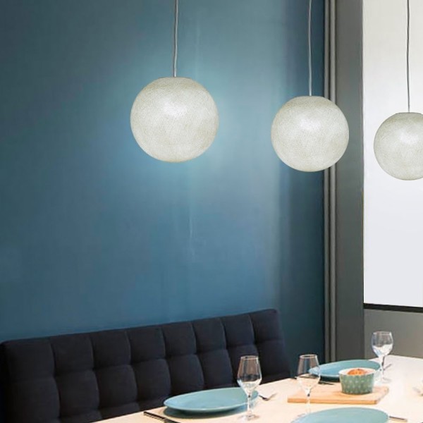 The Foldi Shade | Small Round Pendant Lampshade | Artisan Craft