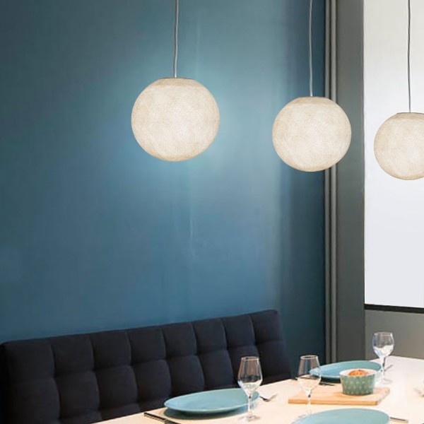 The Foldi Shade | Small Round Pendant Lampshade | Artisan Craft