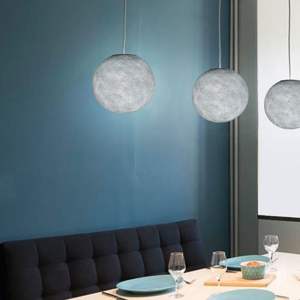 The Foldi Shade | Small Round Pendant Lampshade | Artisan Craft