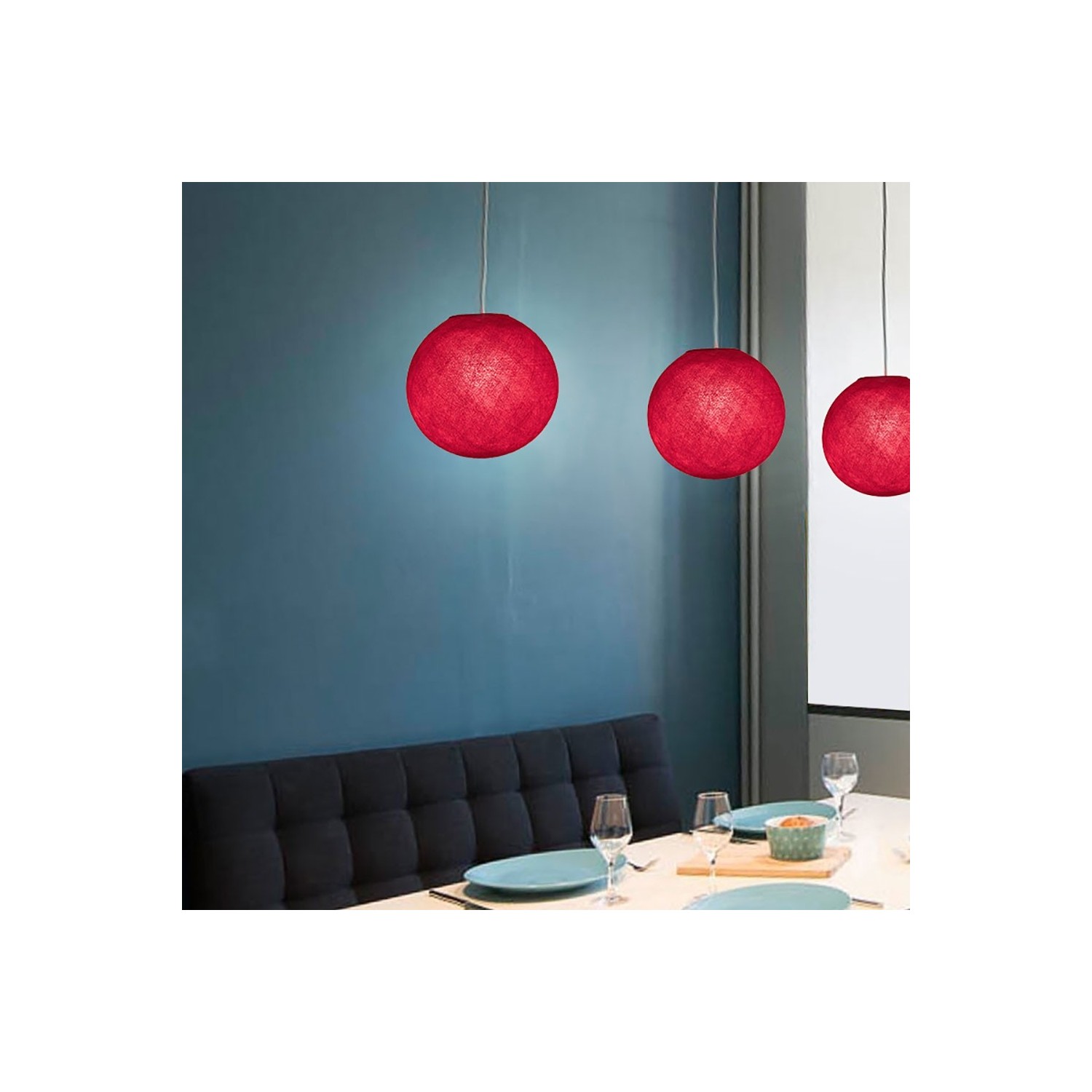 The Foldi Shade | Small Round Pendant Lampshade | Artisan Craft