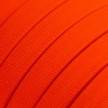 Electric Cable Color Cord for Custom String Lights, covered by Rayon fabric Orange Fluo (CF15)