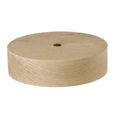 Lamp base diam 120mm h. 32 mm Natural Beech