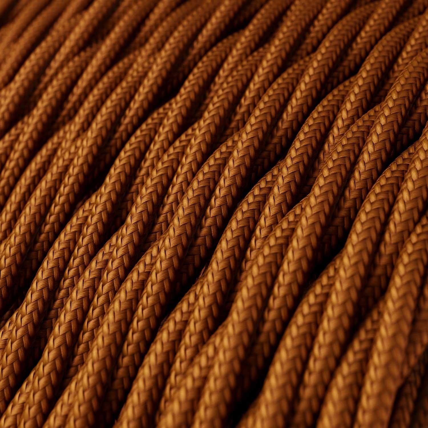 Copper Rayon covered Twisted electric cable 2x18 AWG - TM22