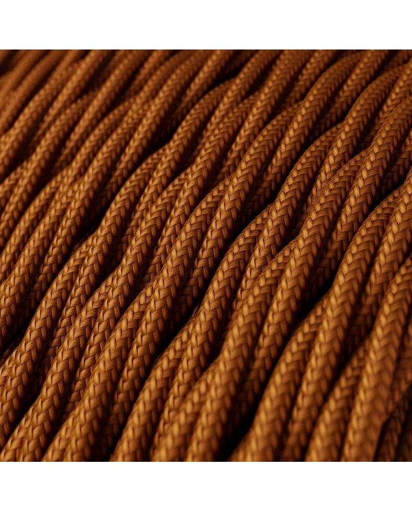 Copper Rayon covered Twisted electric cable 2x18 AWG - TM22
