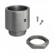 Zinc-plated metal threaded cable terminal for 20 mm Creative-Tube, screw clamps included