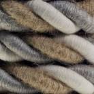 2XL Rope electrical wire 18/3 AWG wire inside. Natural linen, cotton fabric and jute covering Country. 24mm.