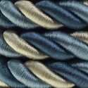 2XL Rope electrical wire 18/3 AWG wire inside. Bright fabric covering Bernadotte. 24mm.