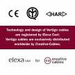 Round Electric Vertigo Cable covered by Oat Cotton and Linen ERD23