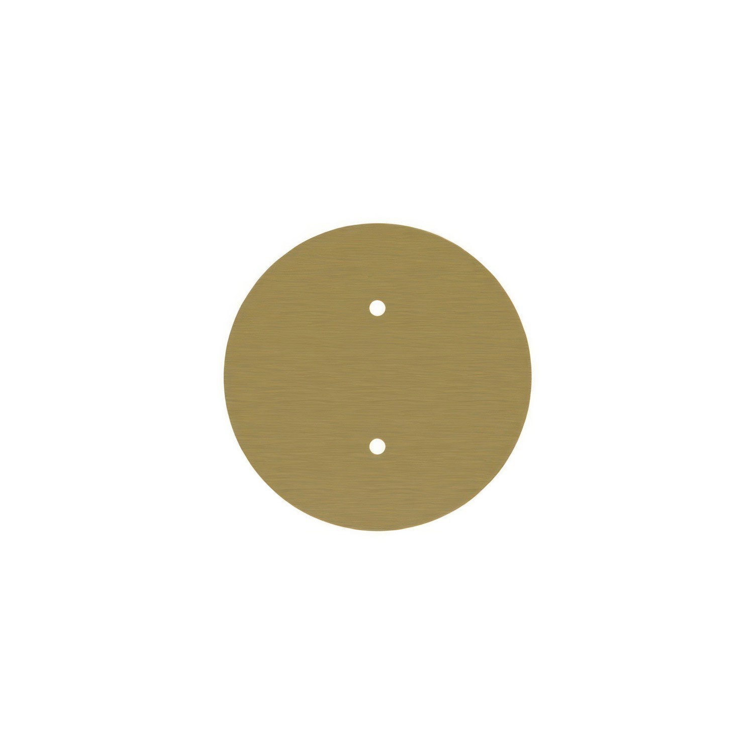 2 Holes - LARGE Round Ceiling Canopy Kit - Rose One System