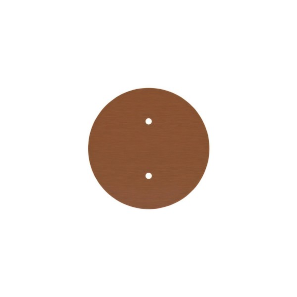 2 Holes - LARGE Round Ceiling Canopy Kit - Rose One System