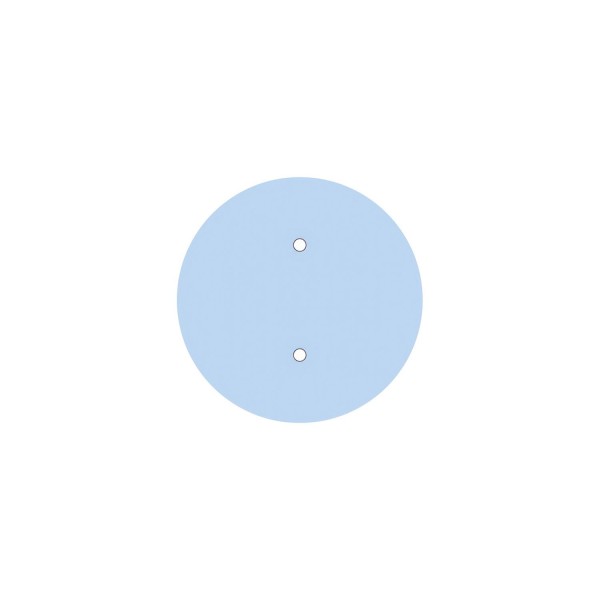 2 Holes - LARGE Round Ceiling Canopy Kit - Rose One System