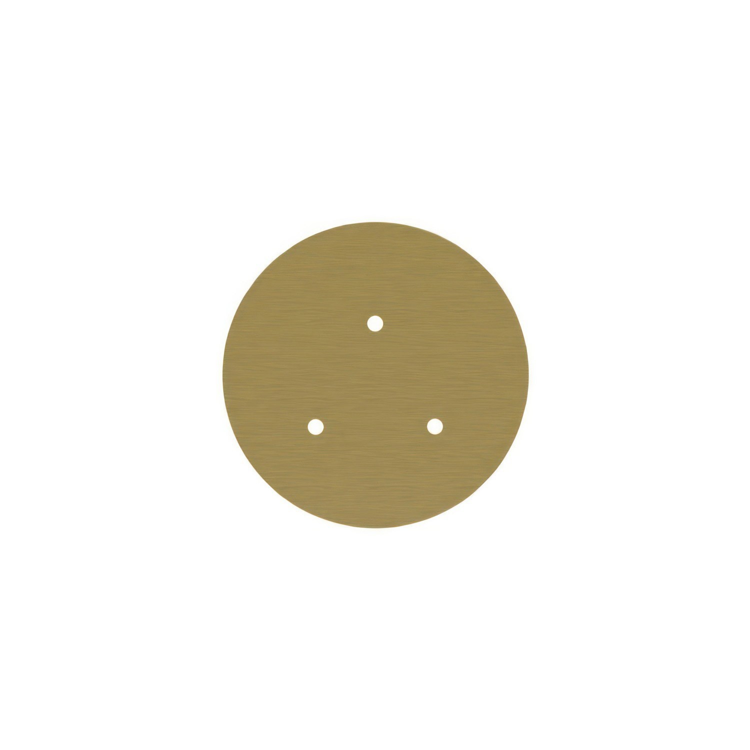 3 Holes - LARGE Round Ceiling Canopy Kit - Rose One System