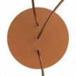 3 In-line Holes - LARGE Round Ceiling Canopy Kit - Rose One System