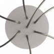 7 Holes - LARGE Round Ceiling Canopy Kit - Rose One System