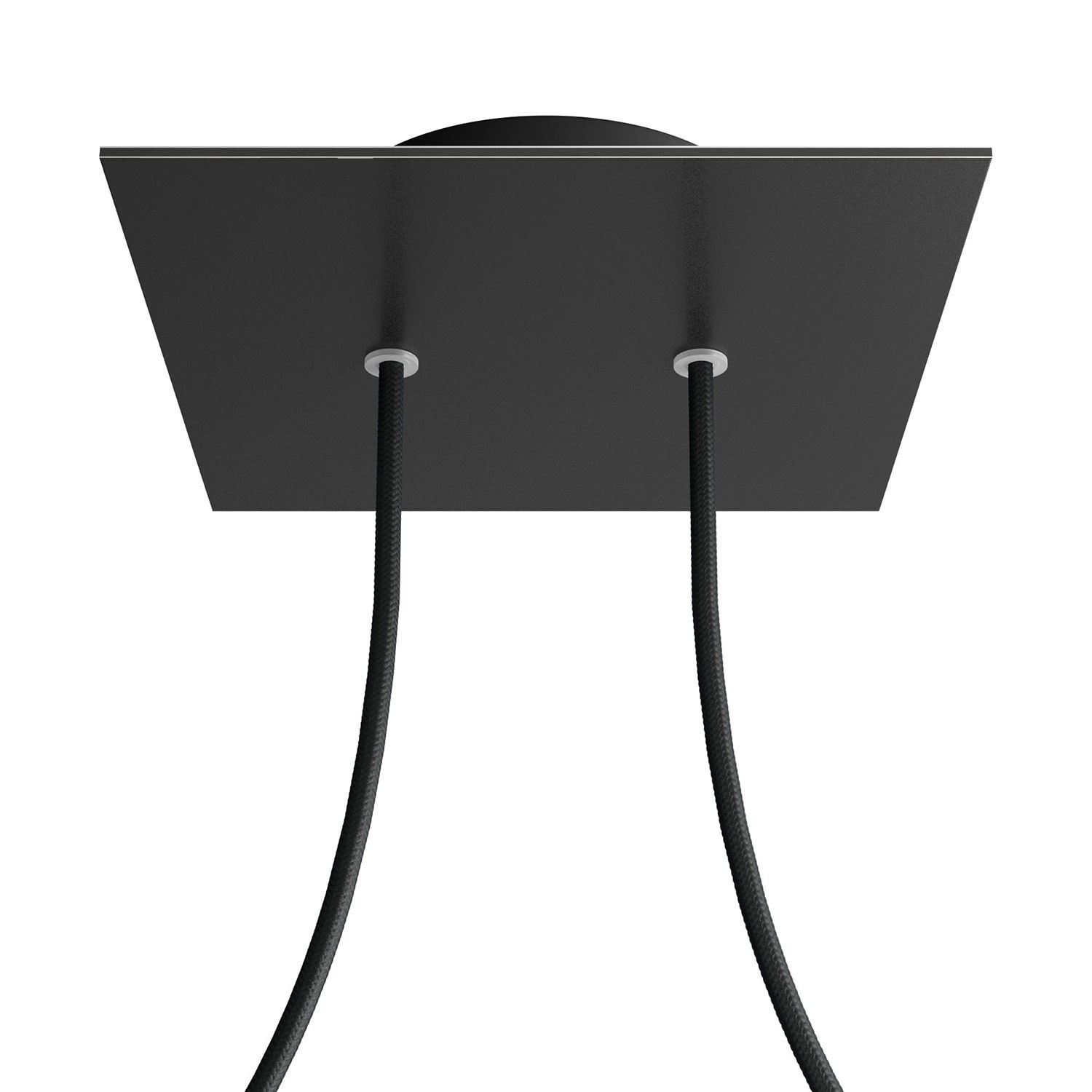 2 Holes - LARGE Square Ceiling Canopy Kit - Rose One System