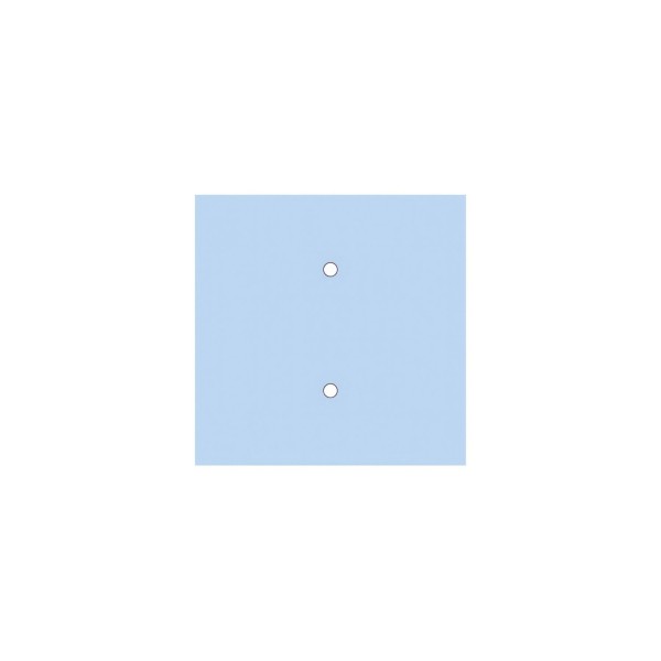 2 Holes - LARGE Square Ceiling Canopy Kit - Rose One System